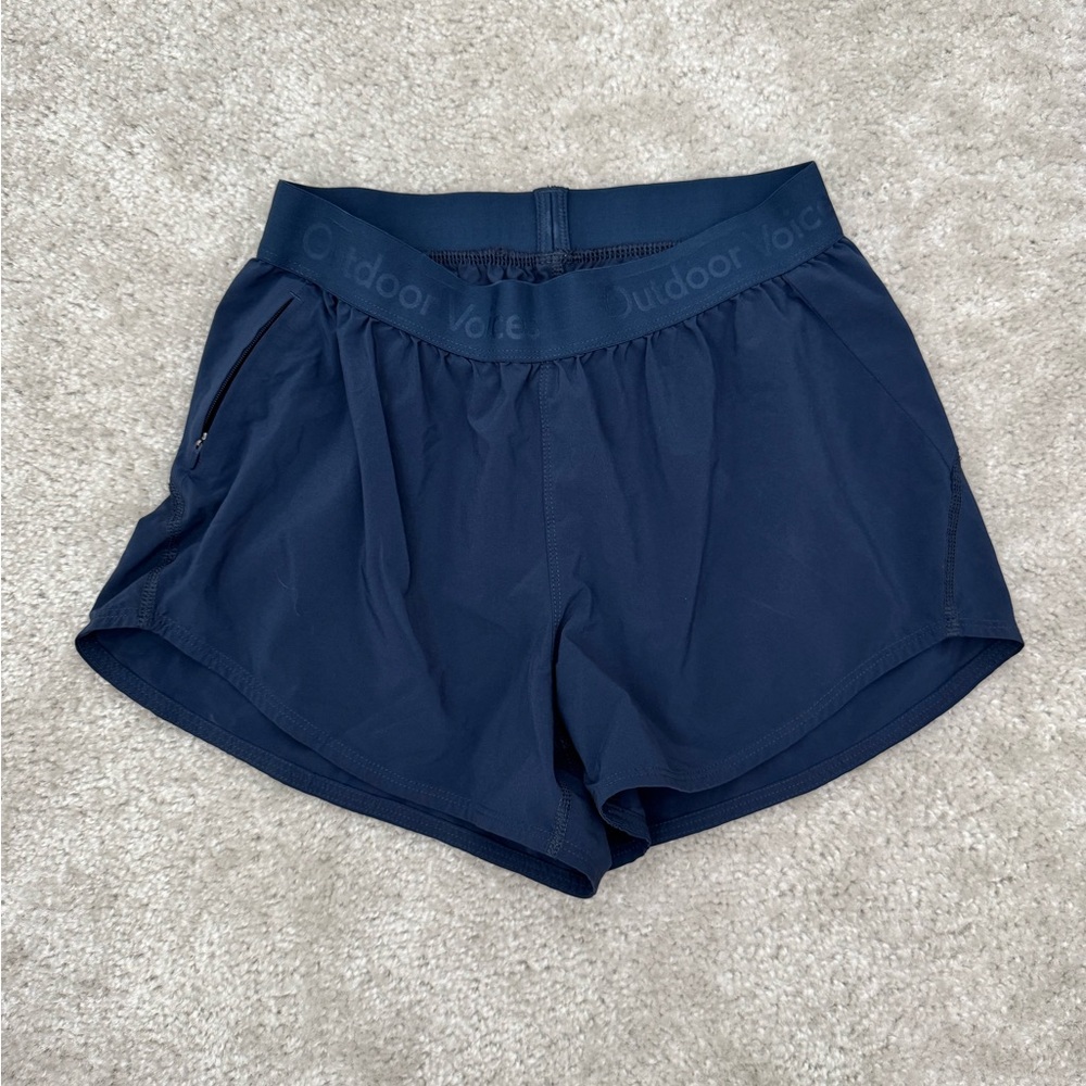 EUC OV Relay 3” Shorts in navy